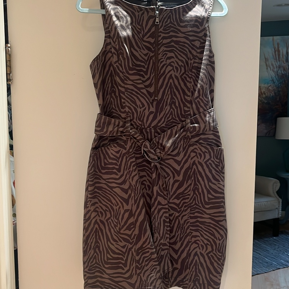 White House black market denim dress and jacket. Size 10.never worn.
